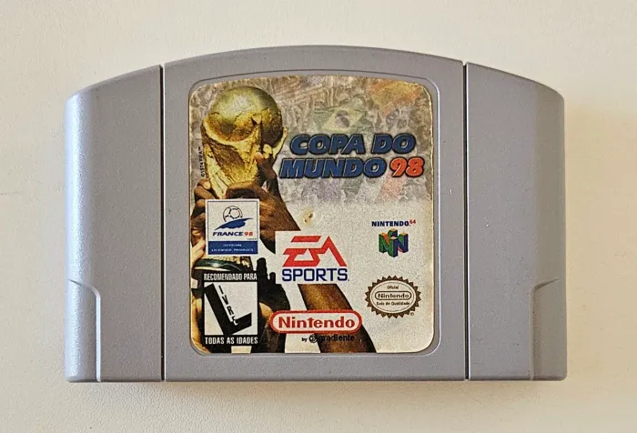 Jogo Copa do Mundo 98.Nintendo 64.Original 