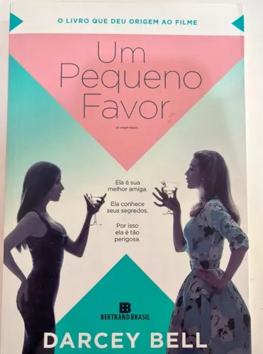 livro de romance Um pequeno favor