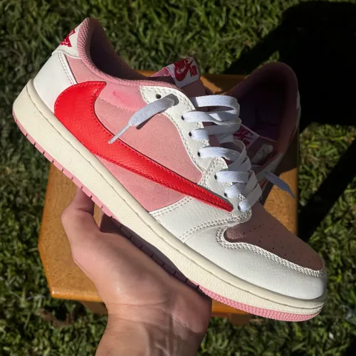 Nike Travis Scott AJ1 Rosa Pink