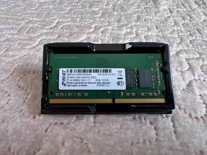 Memória RAM 8GB DDR4 para Notebook