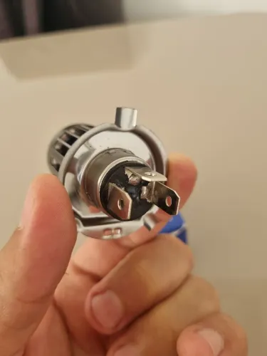Lâmpada h4 led olho de peixe