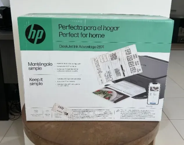 Impressora HP Deskjet na caixa (comprei 2 sem querer!)