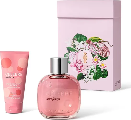 Kit perfume CELEBRE sua força