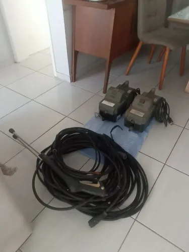 01 und Lavadora karcher HD 585 pro c/ 50m de mangueira pressurizada