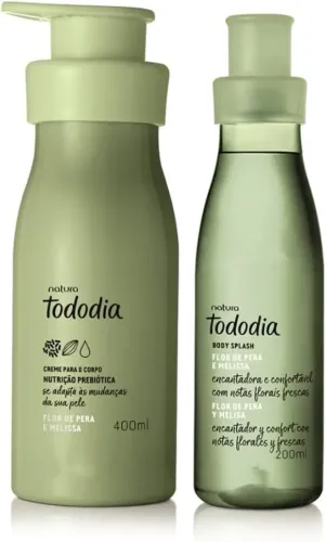 Natura Tododia Flor de Pera e Melissa Creme Hidratante e Body Splash