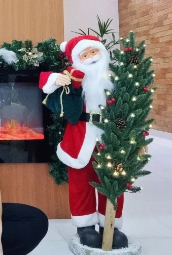 Papai noel 91cm do Sams Club