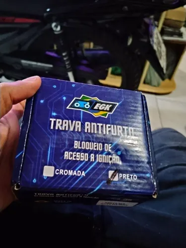 Trava para moto Honda antifurto