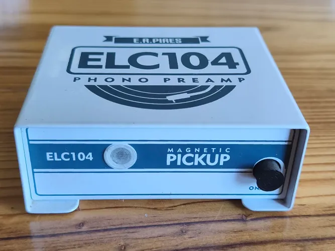 Pré Amplificador Phono E.R. PIRES ELC104 Para Toca-discos