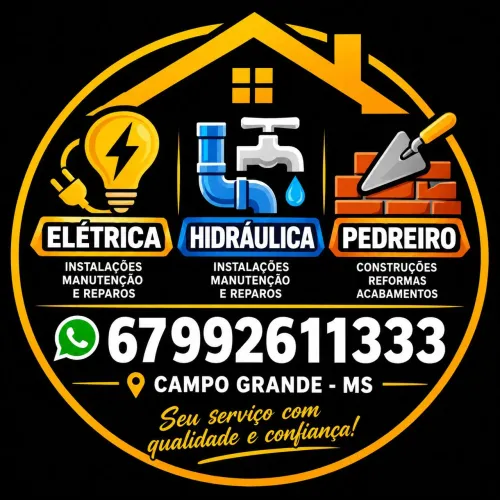 ? ELÉTRICA ? HIDRÁULICA ? PEDREIRO ?