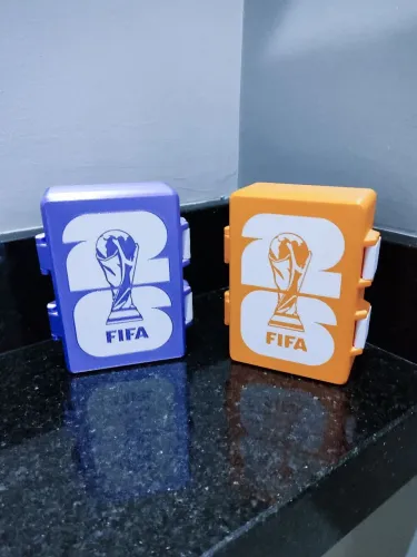 Caixinha porta figurinhas 
