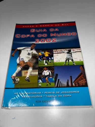 +M+ Livro Guia Copa Mundo 2002 - Keir Radnedge - impecável 