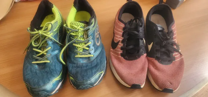 2 Tênis original Nike e Olympikus 39 seminovo