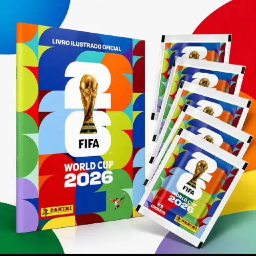 Promoção Álbum da copa + figurinhas