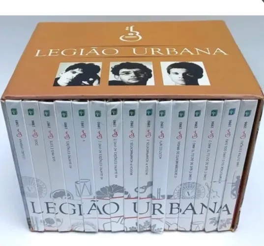 Box, Legião Urbana, coletânea 15+1 cd 