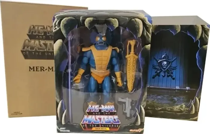 Aquático Mer-man Masters Universe Filmation Super 7 He-man