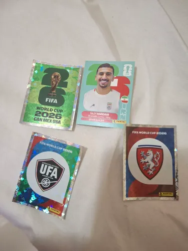 4 Figurinhas copa do Mundo 2026