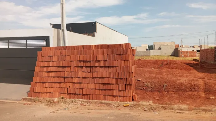 Bloco direito da fábrica