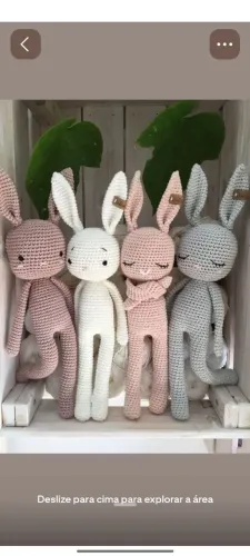 Bonecos feito a mão na técnica Amigurumi