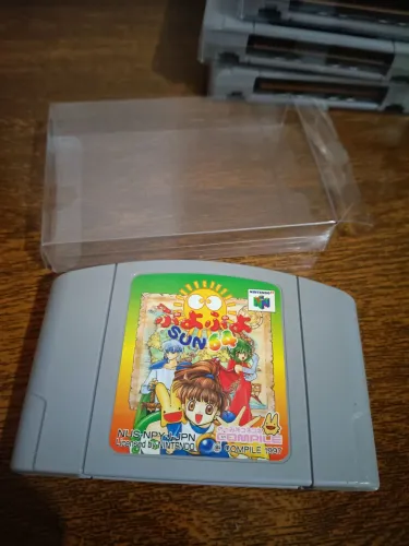 Cartucho Nintendo 64 Original Puyo Puyo Sun 64 exclusivo Japão