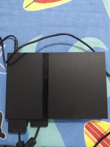 PlayStation 2 Slim Destravado e + de 50 Jogos Diversos