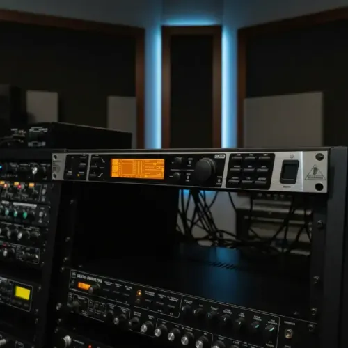 Processador de Áudio Behringer Ultra-Curve Pro DEQ2496 - Equalizador Digital / RTA 24-Bit/