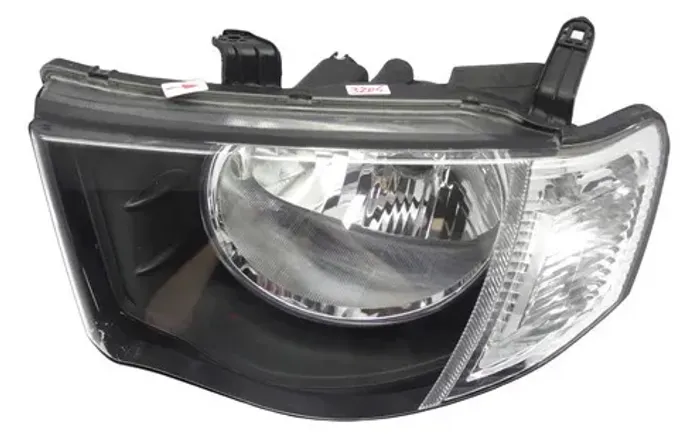 Farol L200 Triton 2008-/12 Pisca Cristal Esquerdo M/ Negra 