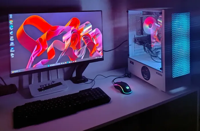 Pc gamer completo ryzen 5 5600 + Rtx 4060
