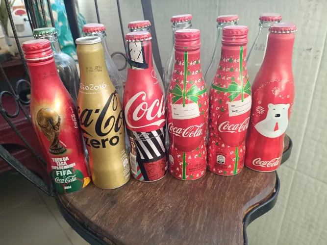 Garrafas coca cola antiga
