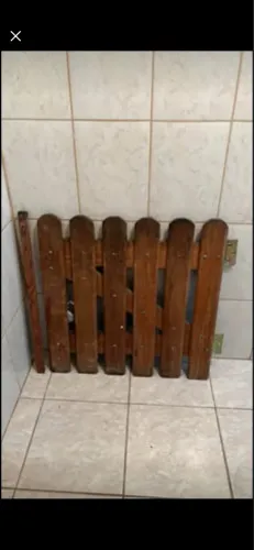 Portaozinho de peroba 0,75x0,75
