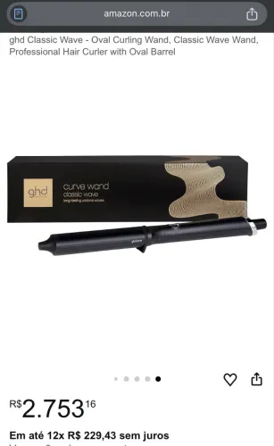 Modelador GHD Curve Profissional, plancha cabelo , chapinha