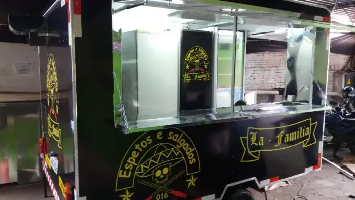 Trailer food churrasco pastel