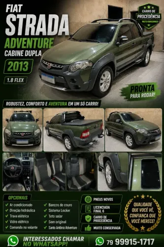 Fiat Strada Adventure1.8/ 1.8 Locker Flex CD 2013