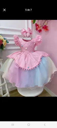 Roupa de aniversario menina