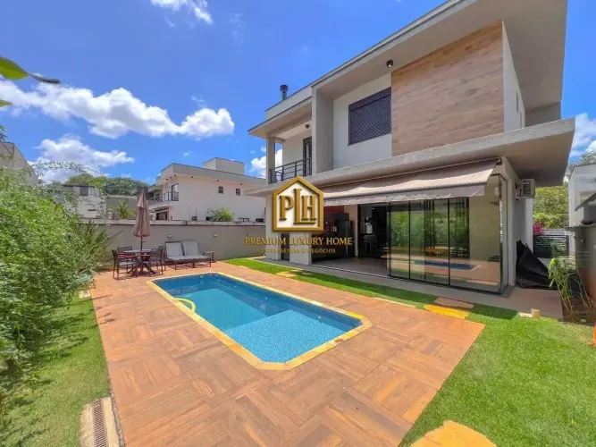 CASA MOBILIADA COM 4 SUITES I CONDOMINIO BUONA VITA ATIBAIA