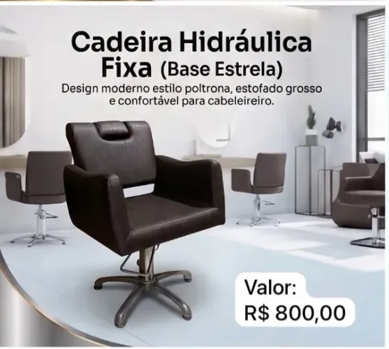 Cadeira Hidraulica Fixa