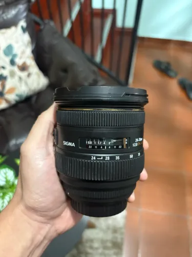 Lente sigma Canon 24-70 2.8