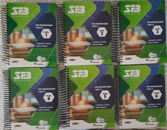 Livros 3° ano Médio FB (Colégio Farias Brito)