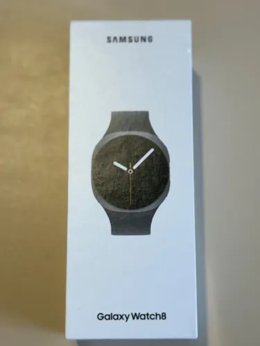 Samsung Galaxy Watch8 Preto 44mm ? Smartwatch na caixa