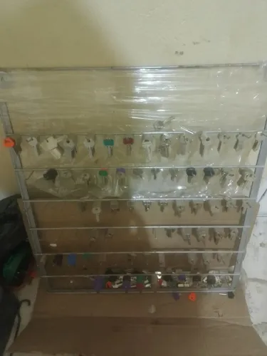Painel de chaves em conta para chaveiros