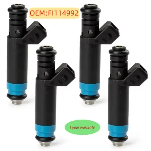 Kit 4 Bicos Injetor De Combustível OEM FI114992 Alta Performance - Novo