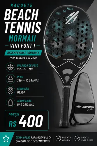 Raquete de Beach Tennis Mormaii Vini Font
