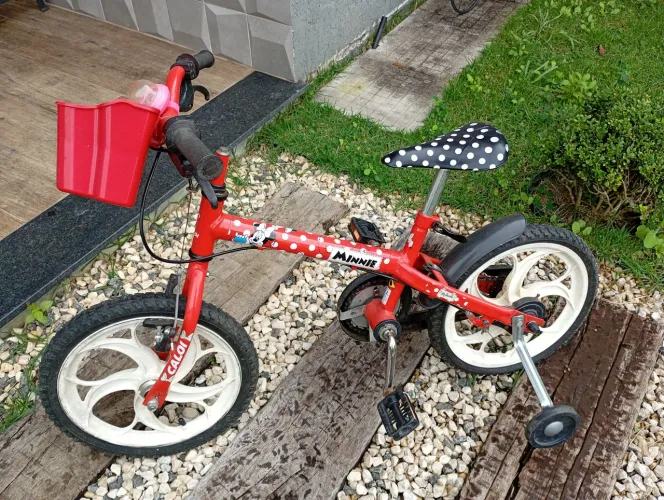 Bicicleta infantil aro 16 minnie