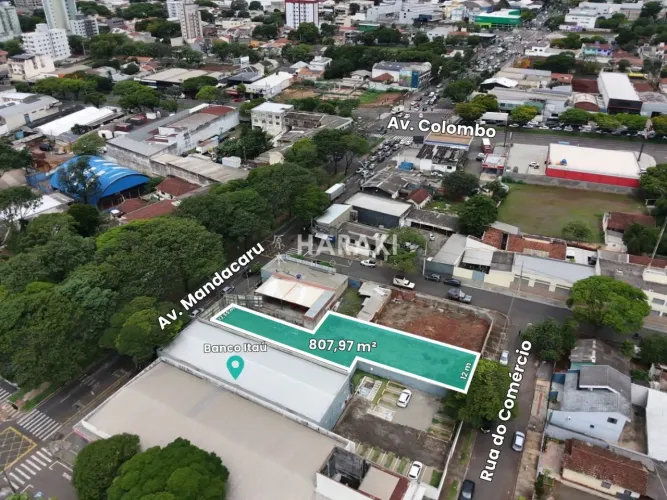 Terreno comercial á venda na Avenida Mandacaru - Maringá/PR