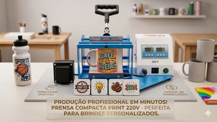 Prensa compacta print 220V