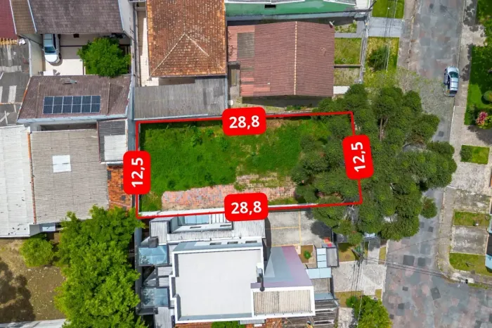 Terreno de 360 m² no Capão da Imbuia - Curitiba- PR