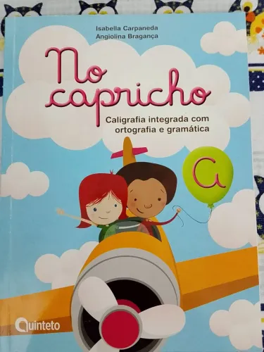 Livro de caligrafia No Capricho 