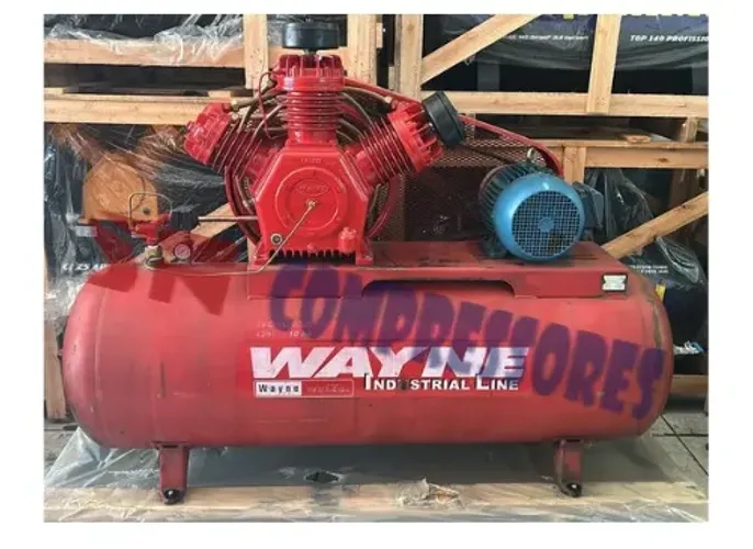 Compressor W84011H revisado  - 40 pés/425litros - alta pressão - motor 10 HP Blindado WEG 