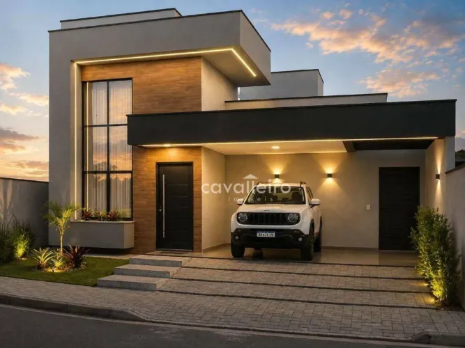 Dom Village, Casa com 3 quartos, sendo 1 suíte à venda, 99 m² por R$ 650.000 - Ubatiba - M