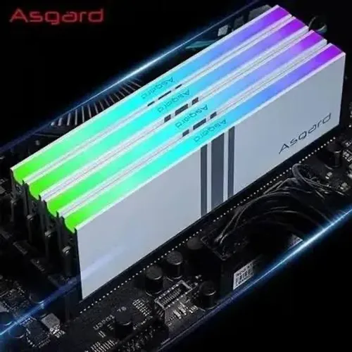 Memória RAM - Asgard Valkyrie(Branca com RGB) 2x8 3200mhz