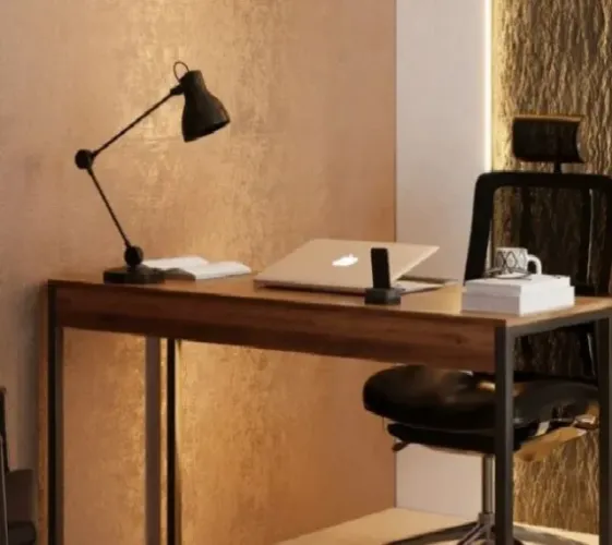 Mesa Escrivaninha para Escritório Industrial Desk 90.
